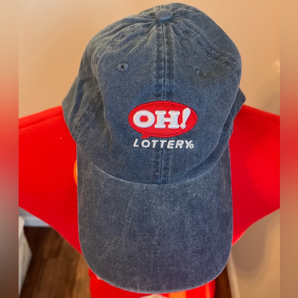 OH! Lottery Denim Strapback Baseball Cap